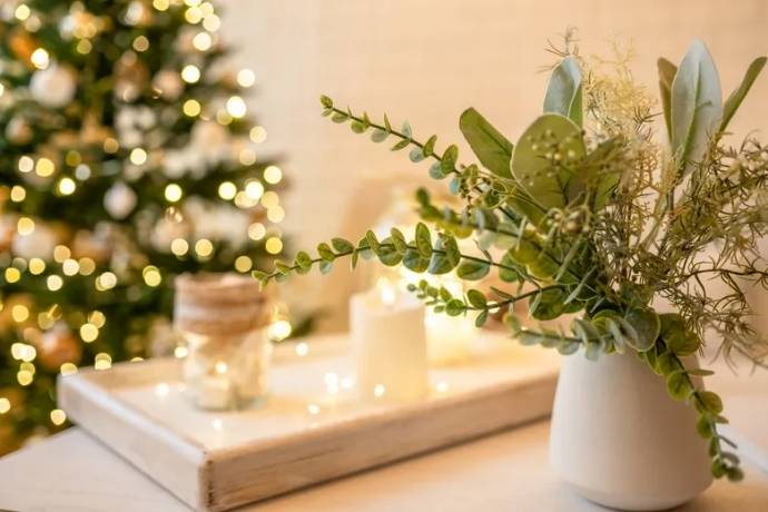 Add Seasonal Greenery Indoors and Out