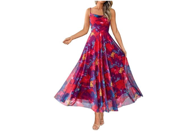 BTFBM Women Summer Floral Maxi Dresses