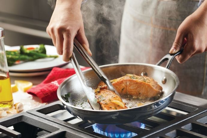 Stainless Steel for Searing and Flavor Development