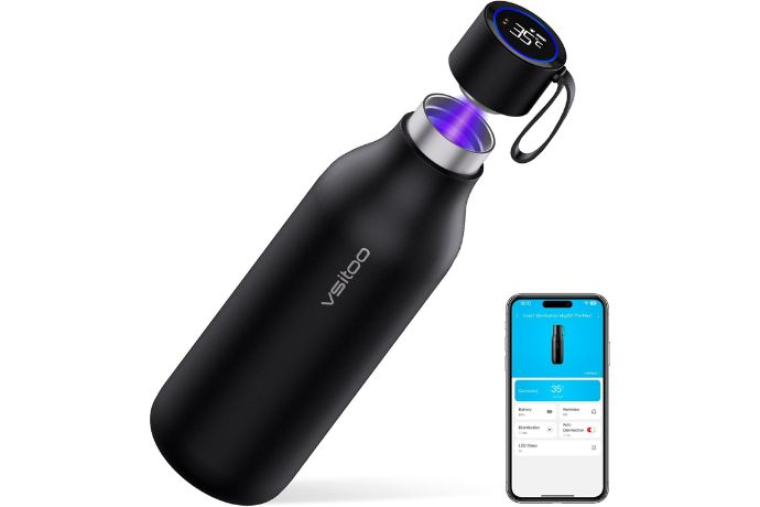 VSITOO 33oz Smart Self Cleaning Water Bottle