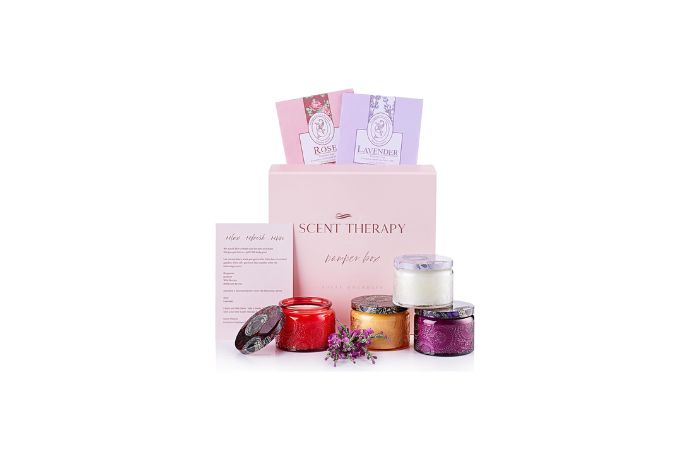 ADELEGOURDAIN Aromatherapy Candle Set - 6-Piece, Multicolor