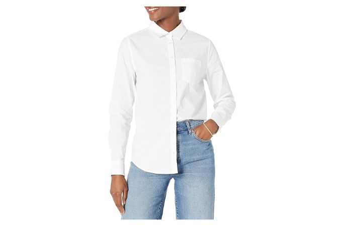 Amazon Essentials Womens Regular-Fit Shirt