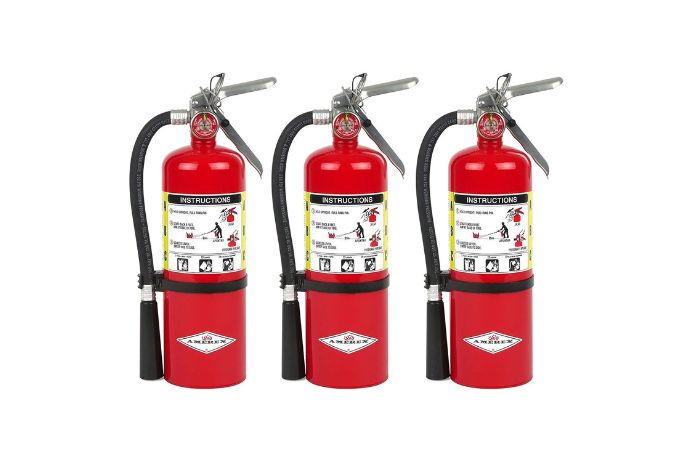 Amerex B500 ABC Dry Chemical Class A, B, and C Fire Extinguisher