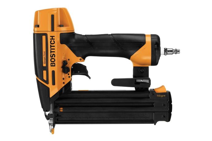 BOSTITCH Brad Nailer Kit, 18GA, Smart Point, Pneumatic
