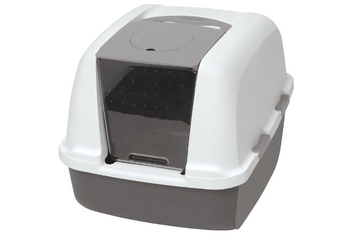 Catit Jumbo Hooded Cat Litter Pan - Top 10 Best Cat Litter Boxes for Odor Control