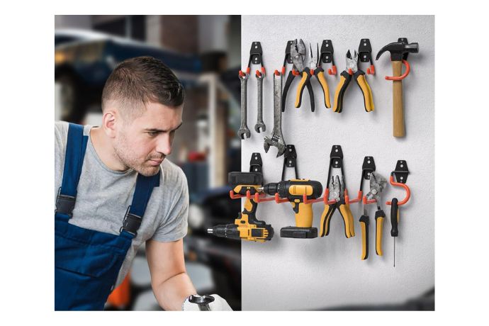 Cpais Garage Hooks with Anti-Slip Coating