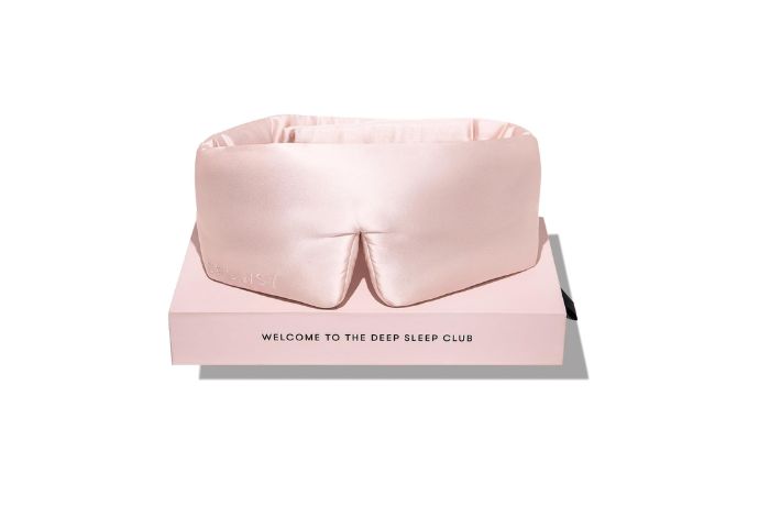 DROWSY Silk Sleep Mask - Face-Hugging, Padded Cocoon