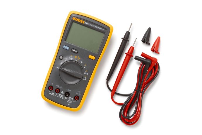 Fluke 15B+ Digital Multimeter, for Electrical Applications - Best Tools for Home Garage Setup