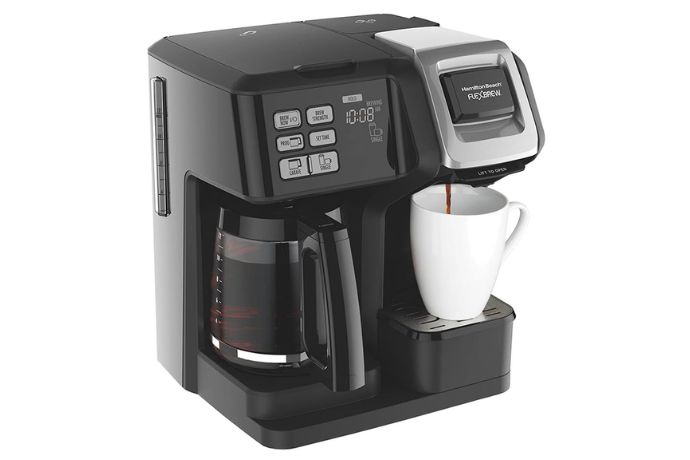 Hamilton Beach FlexBrew 2-Way Brewer Programmable Coffee Maker