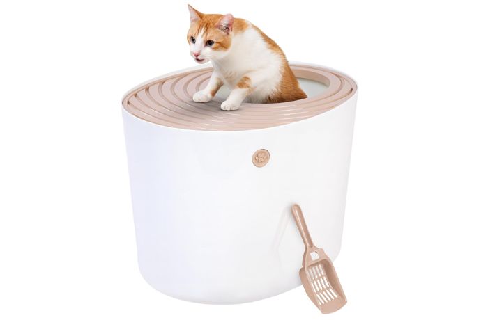 IRIS Top Entry Cat Litter Box
