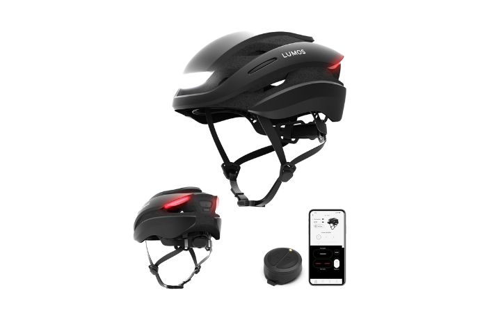 Lumos Ultra Smart Bike Helmet – Customizable Front & Rear LED Lights with Turn Signals