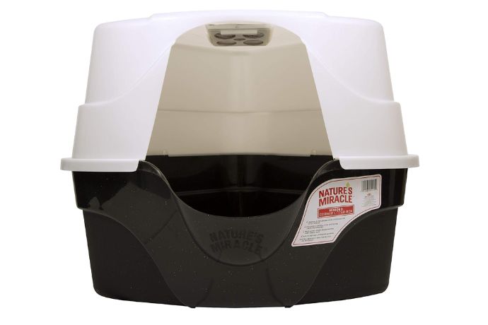 Nature’s Miracle Advanced Corner Hooded Litter Box
