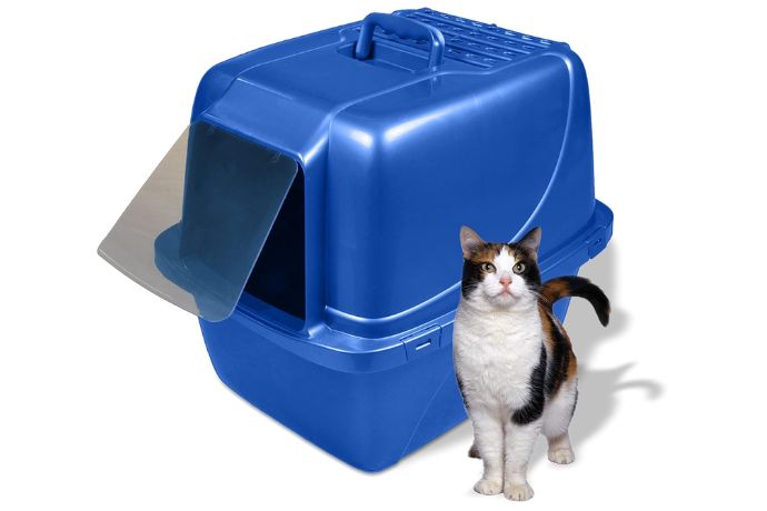 Van Ness Enclosed Cat Litter Pan - Top 10 Best Cat Litter Boxes for Odor Control
