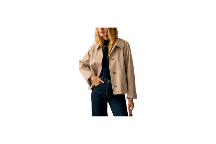 Yeokou Women Oversize Trench Coat