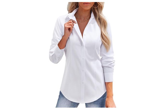 siliteelon Button Down Shirt for Women