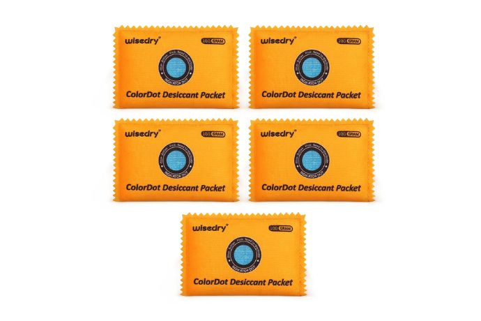 wisedry 100g [5 Packs] Reusable Desiccant Packs